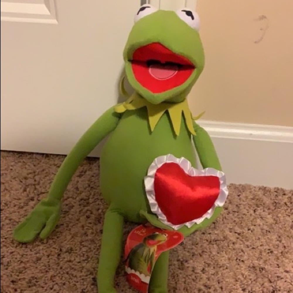 Kermit the Frog Valentine’s Plush